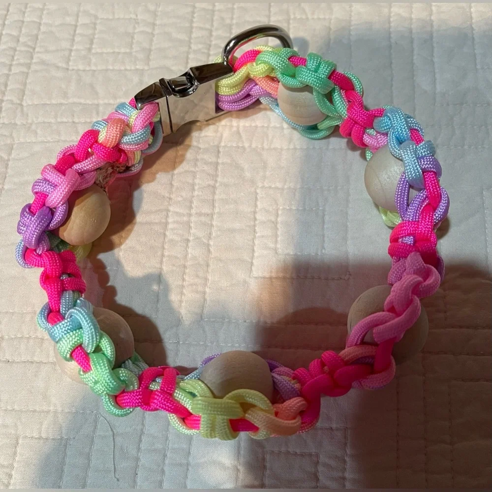 Handmade Paracord dog collar - Picture 1 of 5